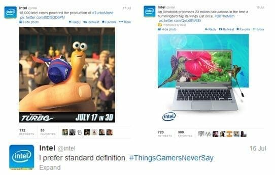A Guide To Overcoming The Myth Of Content Marketing: Intel Facebook