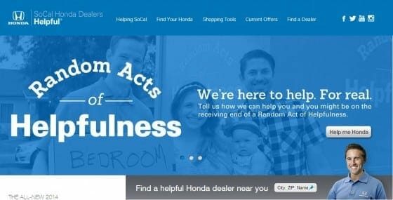 The Underappreciated Brilliance Of The Helpful Honda Campaign