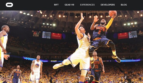 Oculus Rift Offers VR Replays of NBA Games