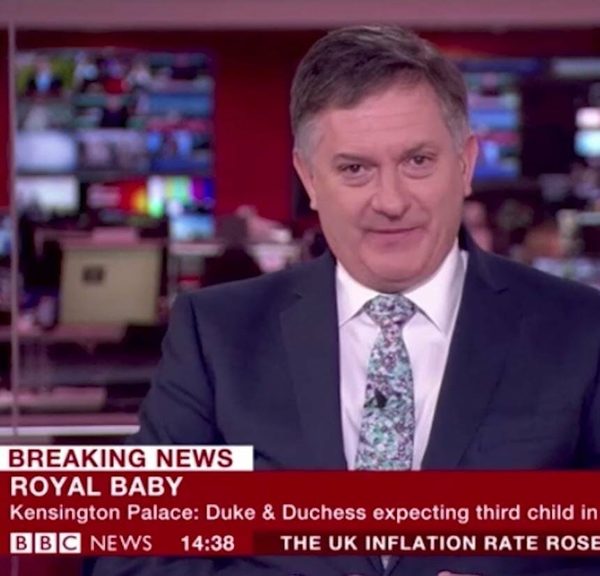 BBC Newscaster Realizes On Air That A Story Isn't Newsworthy