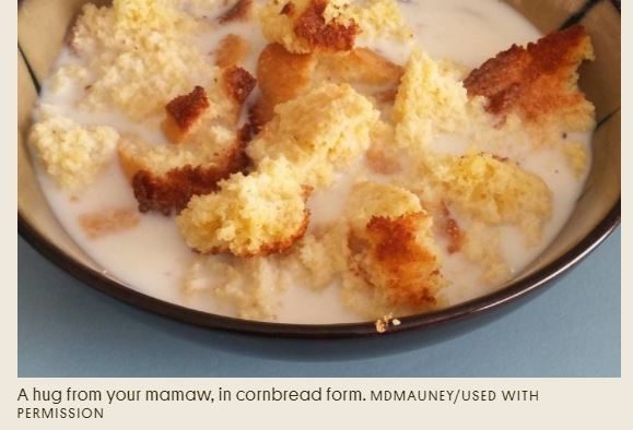 A plate of classic comfort food