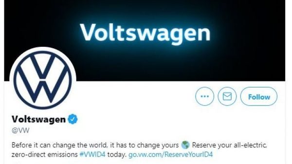If You Think the “Voltswagen” Joke Failed, You Don’t Understand PR