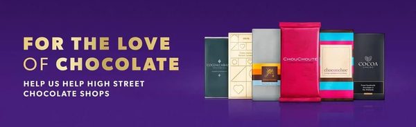 Cadbury campaign supporting independent chocolate shops