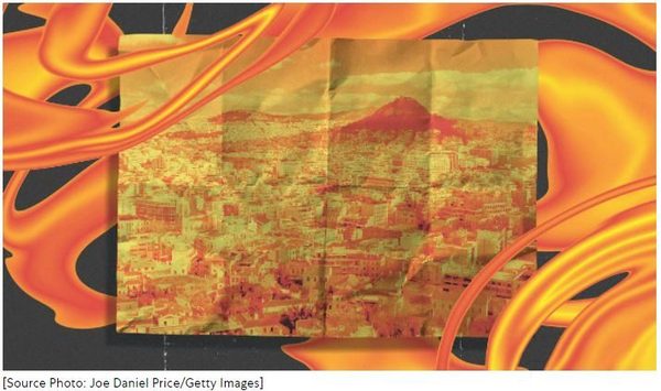 A city street on a hot day, illustrating the new role of Chief Heat Officer