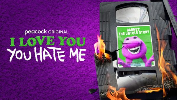A still from the trailer for the Barney the Dinosaur documentary