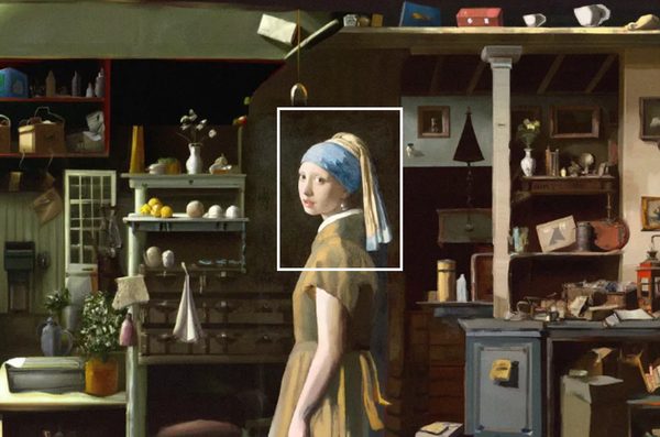 Outpainting Allows AI To Complete the Picture of History's Great Paintings ... and Much More