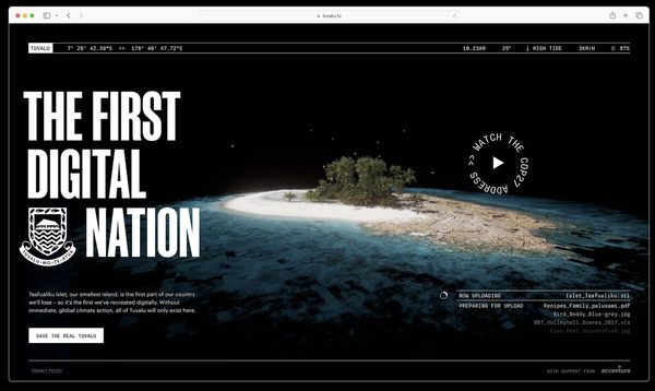 Tuvalu’s digital nation announcement