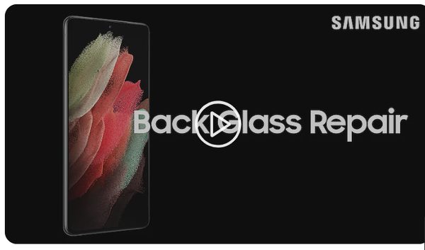 Samsung phone back glass repair part