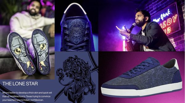 15 Non-Obvious Holiday Gifts To Buy This Black Friday: Novella The Lion Sneaker GRAPHIC