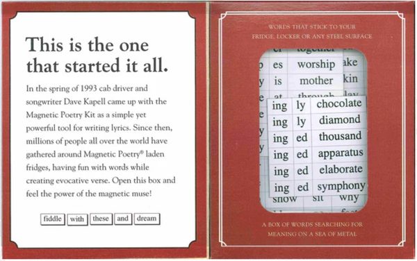 15 Non-Obvious Holiday Gifts To Buy This Black Friday: Magnetic poetry