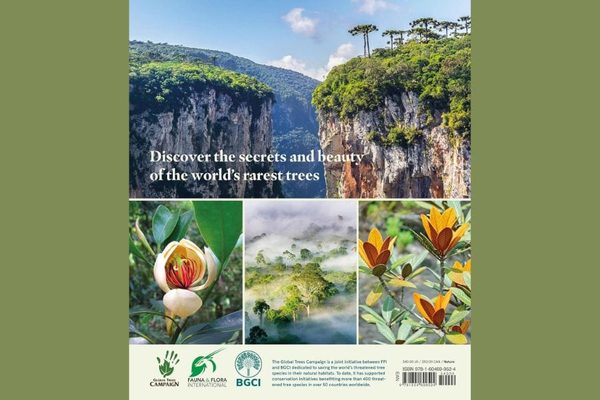 The Non-Obvious Book of the Week: Rare trees back cover