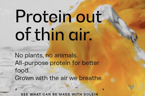 Welcome to a Future Where Food Is Made from Thin Air: Protein out of thin air