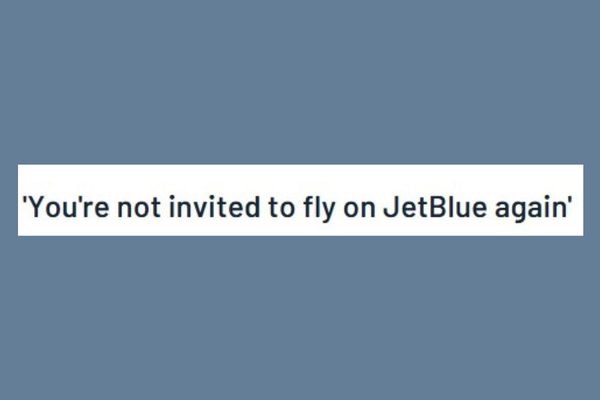 The Consequences of Being An Asshole While Flying: Banned from flights