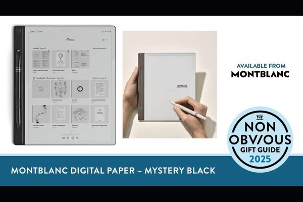 The 2025 Non-Obvious Holiday Gift Guide: Montblanc digital paper