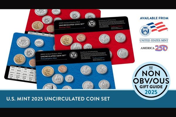 The 2025 Non-Obvious Holiday Gift Guide: US uncirculated coin sets