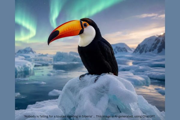 What AI Generated Bird Photos Can Teach Us About Database Pollution: AI Birds