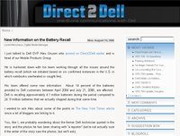 Dell Uses Blog to Communicate About Battery Recall