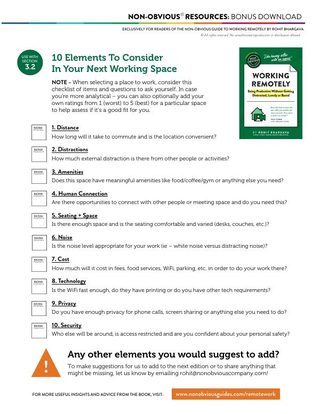 10 Elements of an Effective Workspace (Chapter 3) thumbnail