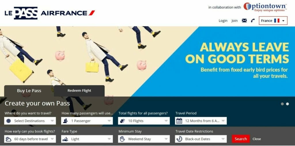 air france le pass