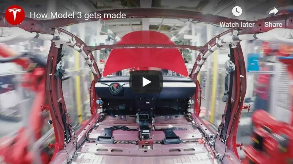 tesla model 3 how it is made