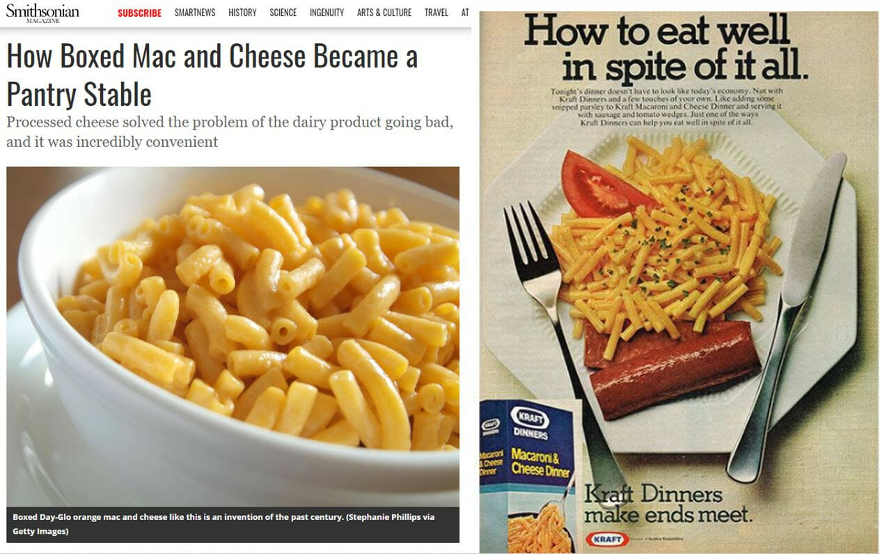 is kraft mac and cheese bad for you