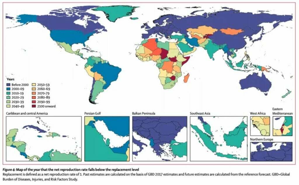 world population chart