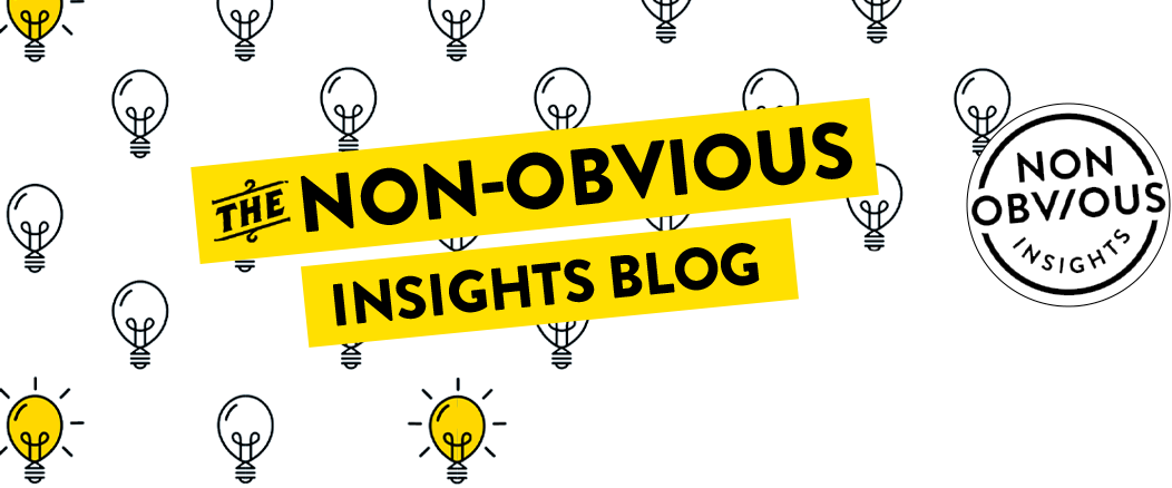 The Non-Obvious Insights Blog. Non-Obvious Insights