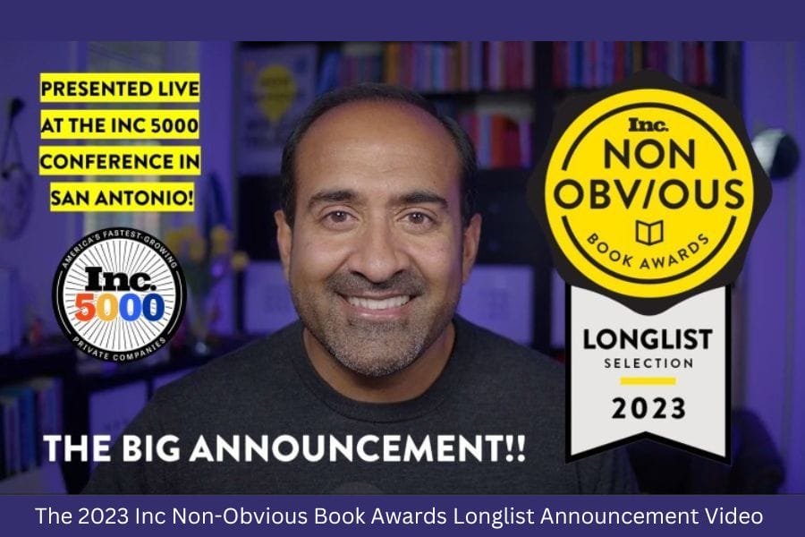 The 2023 Inc Non-Obvious Book Awards Longlist Announcement Video