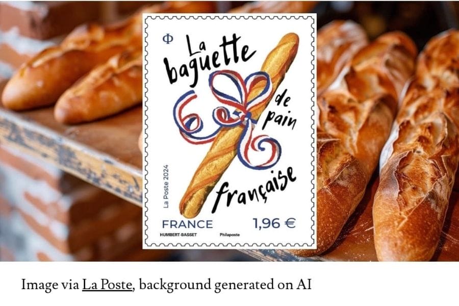 France Creates Scratch-and-Sniff Stamps That Smell Like Fresh Baguettes