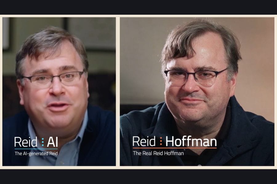 Reid Hoffman Interviews An AI Cloned Version Of Himself To See How Good It Really Is