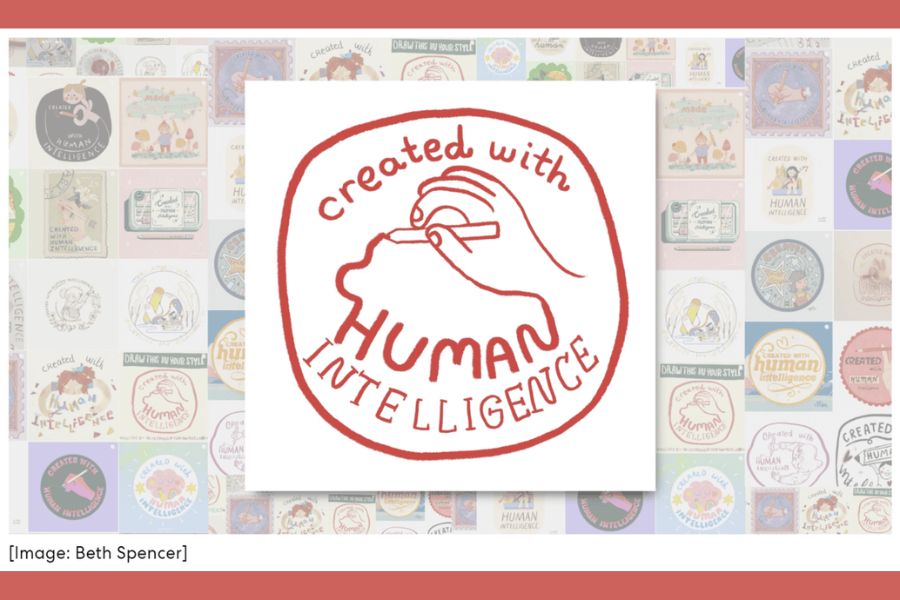 The Real Reason the Created With Human Intelligence Badge Probably Won't Work