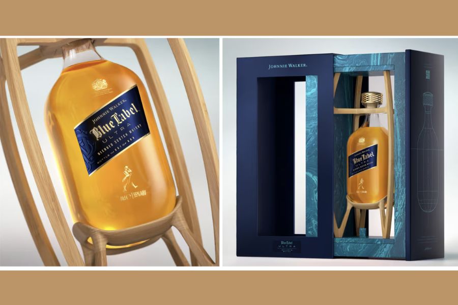 Johnny Walker lightest bottle