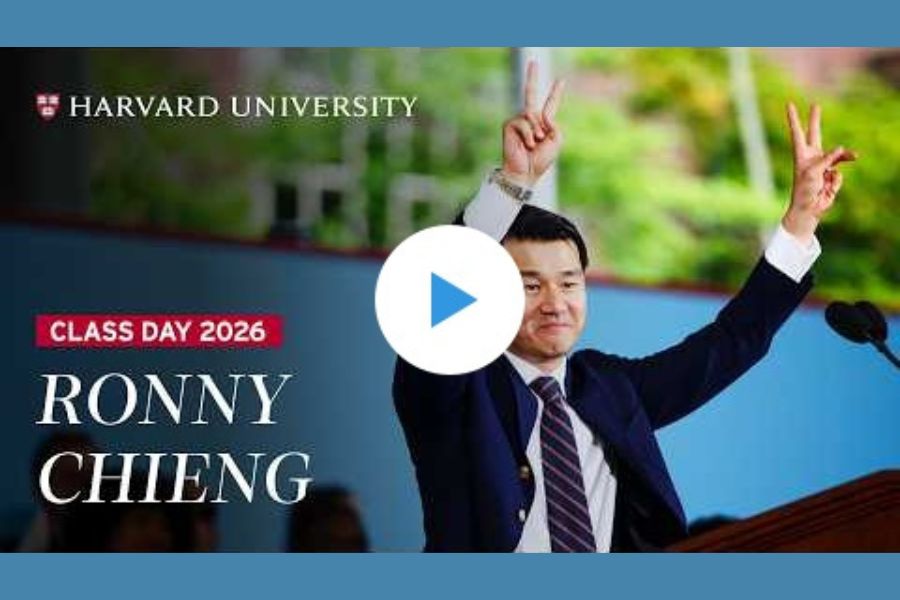 Ronny Cheng Harvard Commencement