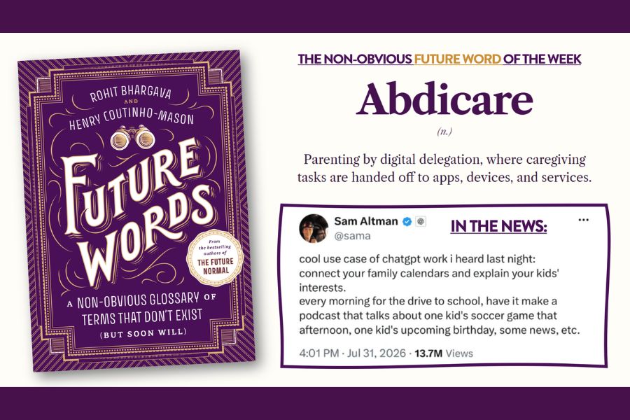 Future Word Abdicare